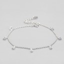 Bracciale a catena da donna con pietre P138 1