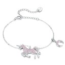 Bracciale a catena da donna con unicorno 1