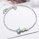 Bracciale a catena da donna unicorno 6
