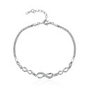 Bracciale a catena infinito da donna 1