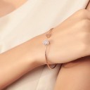 Bracciale aperto con cuore 3