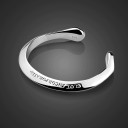 Bracciale aperto per coppie 1