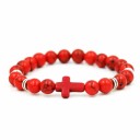 Bracciale con croce J723 7