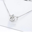 Bracciale da donna anelli uniti 3