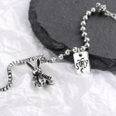 Bracciale da donna con ciondolo a forma di coniglio 2