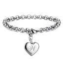 Bracciale da donna con ciondolo a forma di cuore H60 1