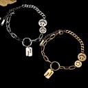 Bracciale da donna con ciondolo good luck H577 2