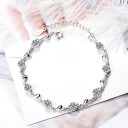 Bracciale da donna con cuori e pietre A1670 6