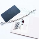 Bracciale da donna con grandi anelli e cuore 3