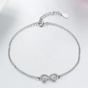 Bracciale da donna con infinito P59 4