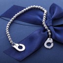 Bracciale da donna con palline e catene 4