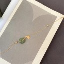 Bracciale da donna con perla in giada 2