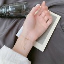 Bracciale da donna con perla in giada 4