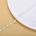 Bracciale da donna con perle e stelle 3