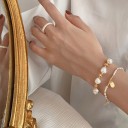 Bracciale da donna con perle H128 4