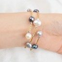 Bracciale da donna con perle P213 2