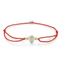 Bracciale da donna in corda con ciondolo 5