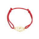 Bracciale da donna in corda con ganci 11