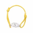 Bracciale da donna in corda con ganci 17