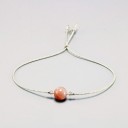 Bracciale da donna in corda con perline A1663 8