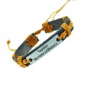 Bracciale da uomo in vera pelle J3380 2