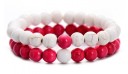 Bracciale di perline da donna 2 pezzi J3231 6