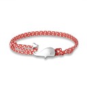 Bracciale in corda con balena 11