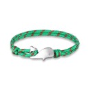 Bracciale in corda con balena 6