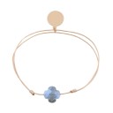 Bracciale in corda con pietra 10