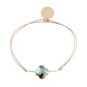 Bracciale in corda con pietra 1