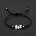 Bracciale in corda famiglia 1