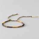 Bracciale in corda regolabile 7