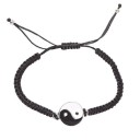 Bracciale in corda Yin e Yang J112 1