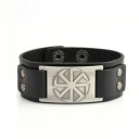 Bracciale in pelle da uomo H588 2