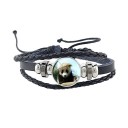 Bracciale in pelle panda 12