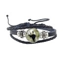 Bracciale in pelle panda 18