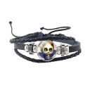 Bracciale in pelle panda 7