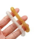 Bracciale Massaggiante SU JOK 55 mm Stimolazione dei Punti di Agopressione Relaxazione delle Mani Miglioramento della Circolazione Sanguigna Dispositivo Sanitario Contro lo Stress 6