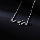 Bracciale regolabile da donna con croce 2