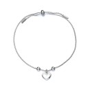 Bracciale regolabile da donna con cuore 3