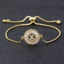 Bracciale regolabile da donna con lettera 24