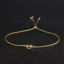 Bracciale regolabile da donna con perline 2