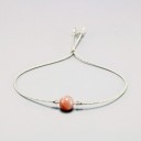 Bracciale regolabile da donna con perline 5