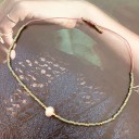 Bracciale regolabile da donna con perline H332 6