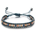 Bracciale regolabile da donna con perline H357 10