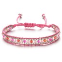 Bracciale regolabile da donna con perline H357 13