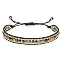 Bracciale regolabile da donna con perline H357 16