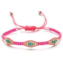 Bracciale regolabile da donna con perline H358 1