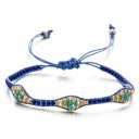 Bracciale regolabile da donna con perline H358 2