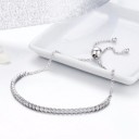 Bracciale regolabile da donna con pietre 3